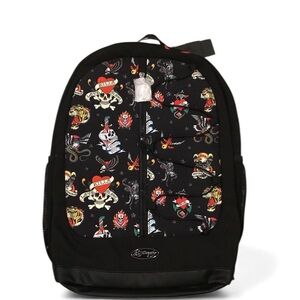 ED HARDY Backpack, Full Size, Tattoos, New With Tags